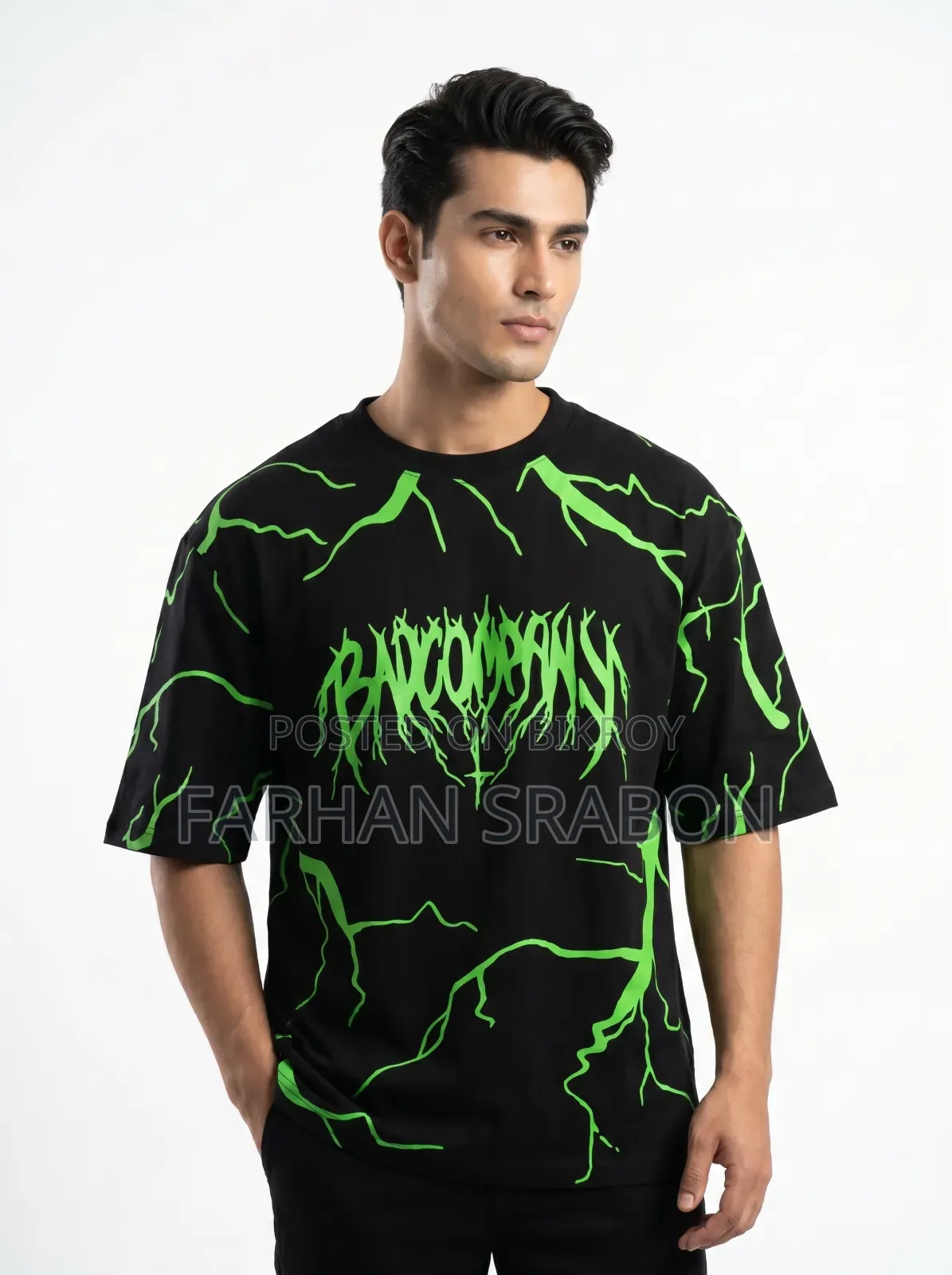 Oversized Drop Shoulder Heat