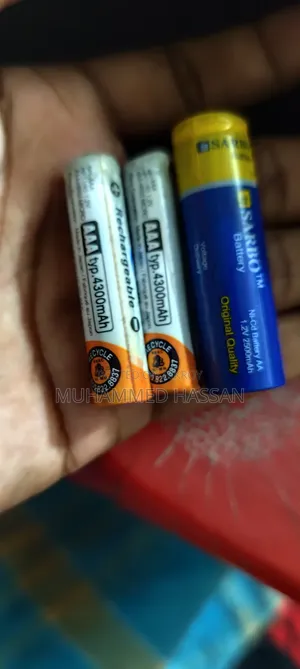 Rechargeable AA and AAA Batteries