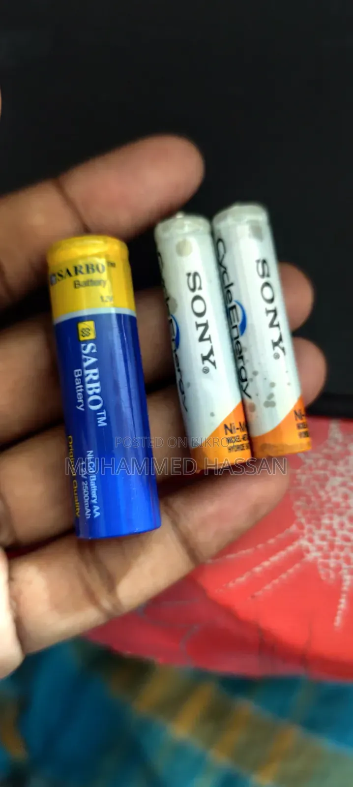 রিচার্জেবল ব্যাটারি Aa Aaa
