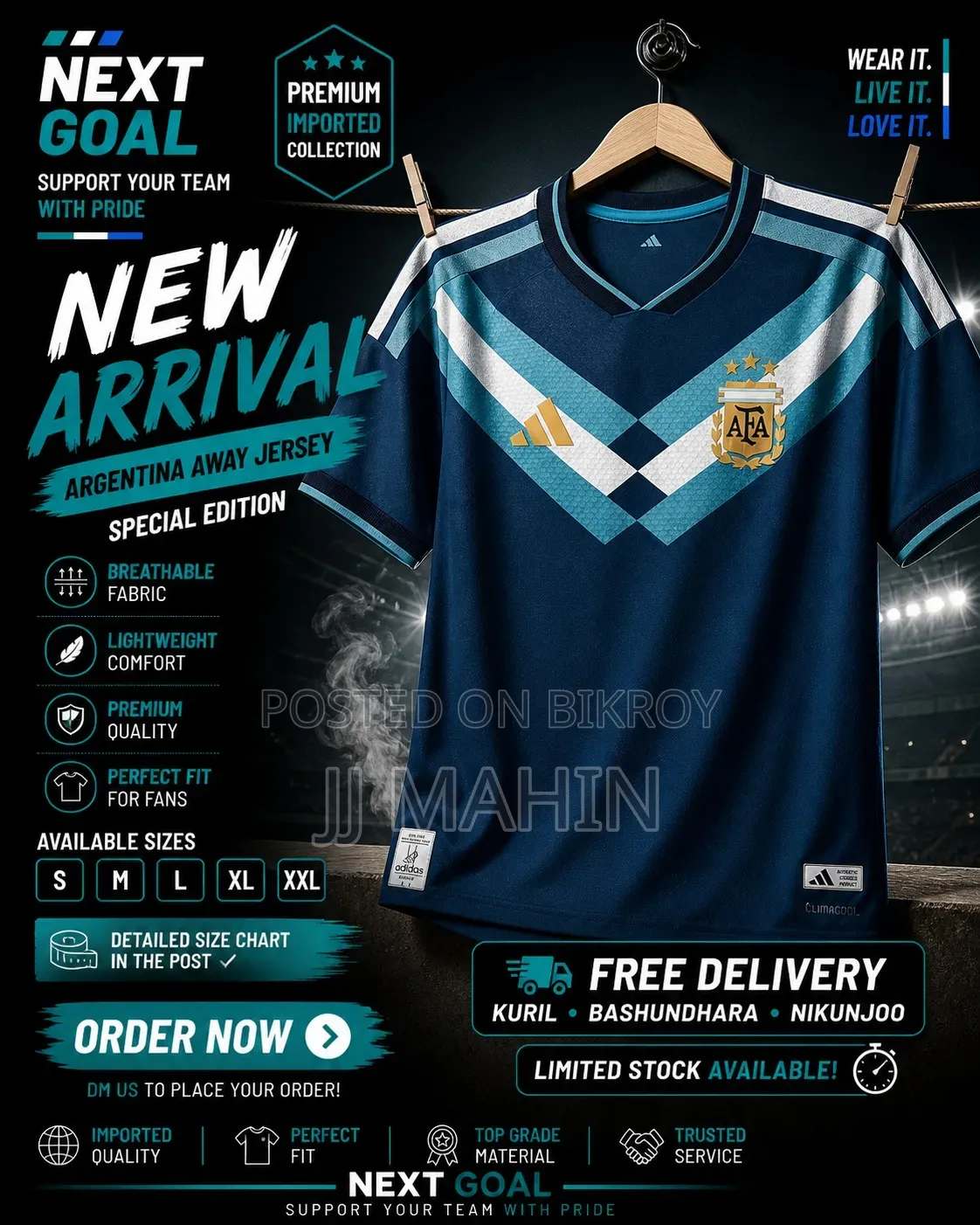 Premium Imported Jersey