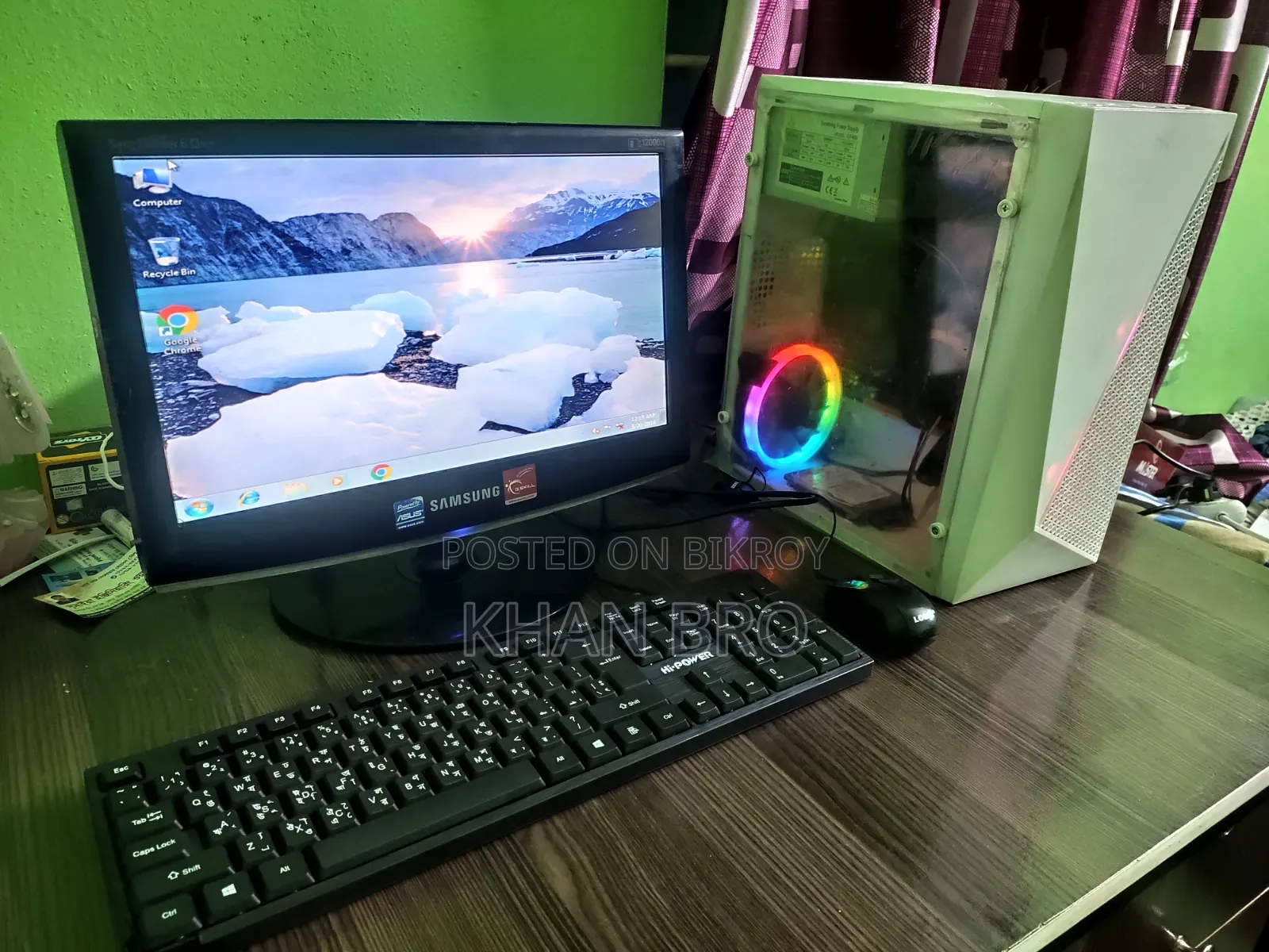Desktop Computer Gigabyte GB-BKi5HT-7200 4GB Intel Core I3 HDD 512GB