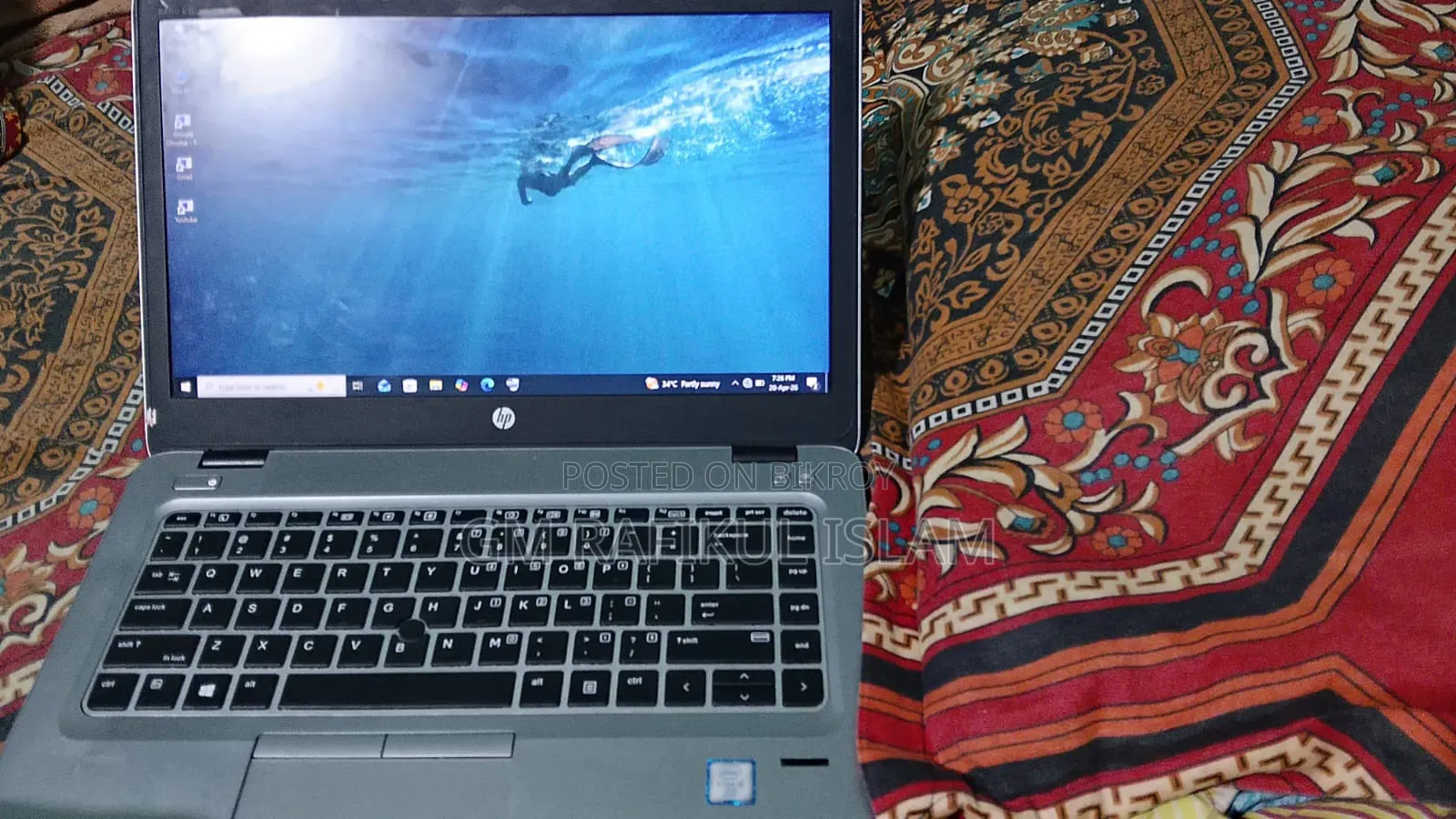 Laptop HP EliteBook 840 G3 8GB Intel Core I5 SSD 256GB