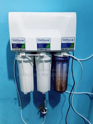Sell 3-Stage Water Filter (with Motor + Storage Tank)