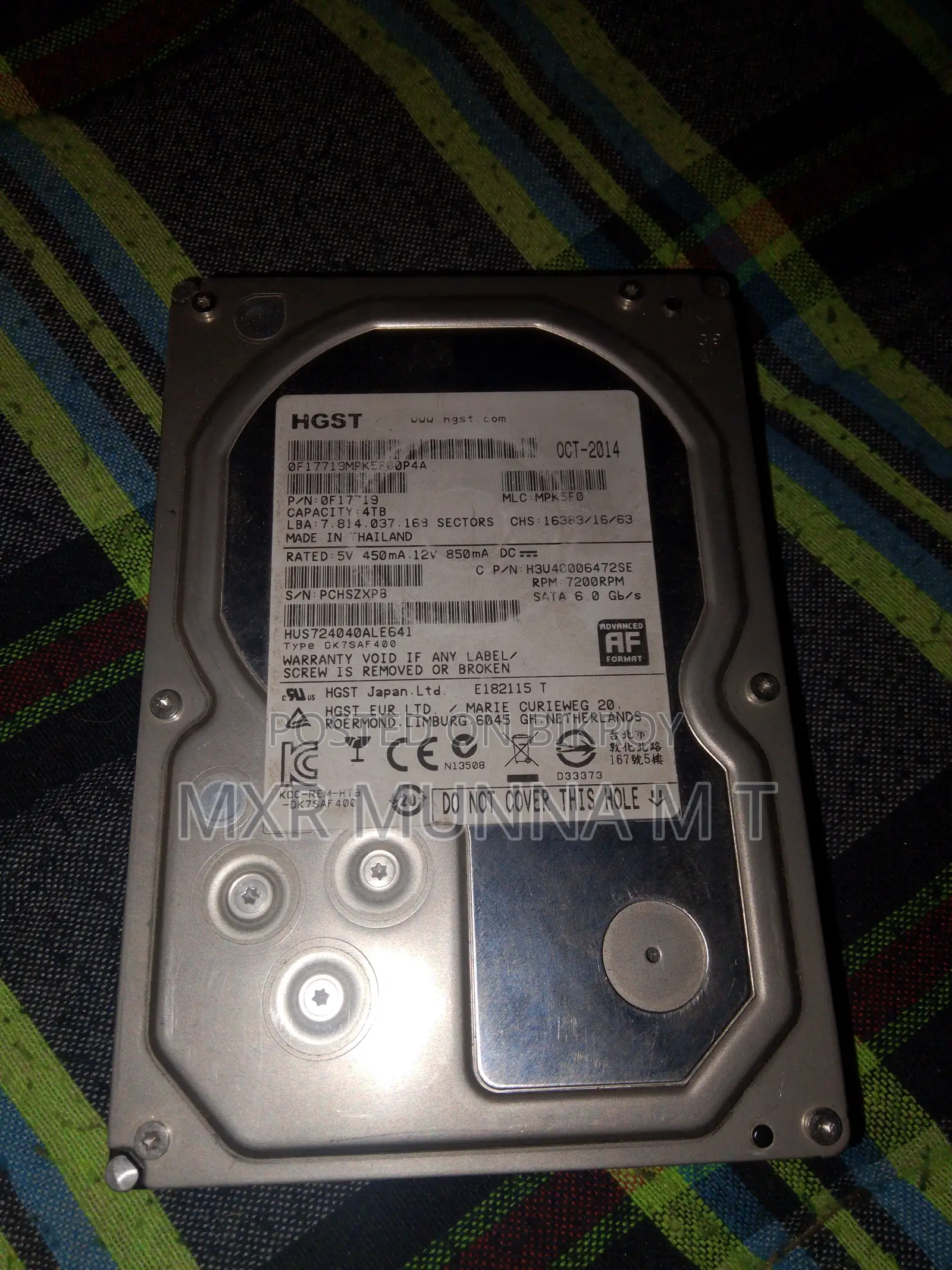 হার্ডডিস্ক বিক্রি করব 4tb