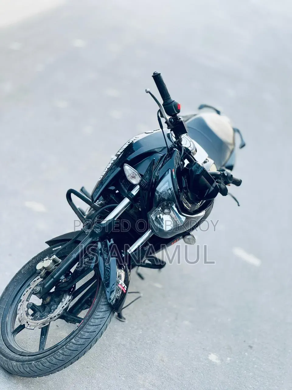 TVS Apache 160 4V 2021 Black