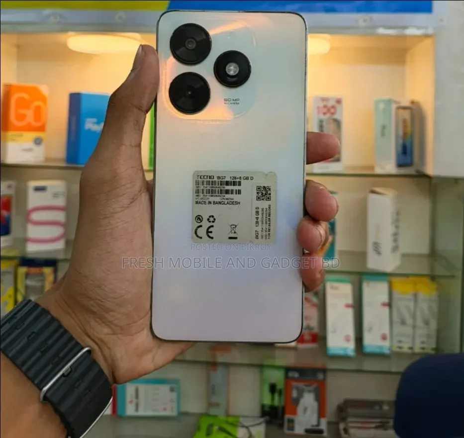 Tecno Spark 20C 128 GB White