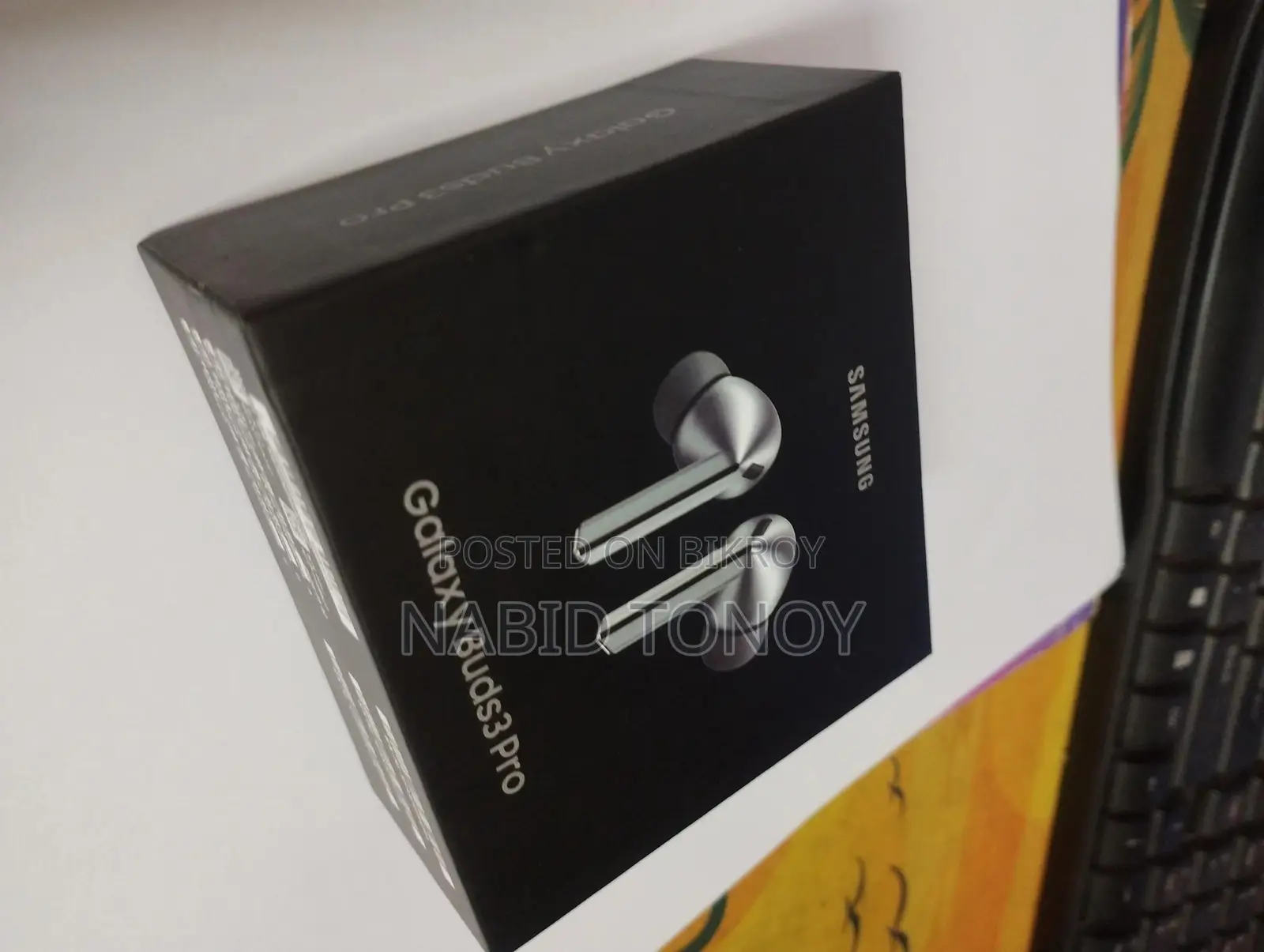 Samsung Galaxy Buds3 Pro – (অরিজিনাল, থাইল্যান্ড থেকে আমদানিকৃত)