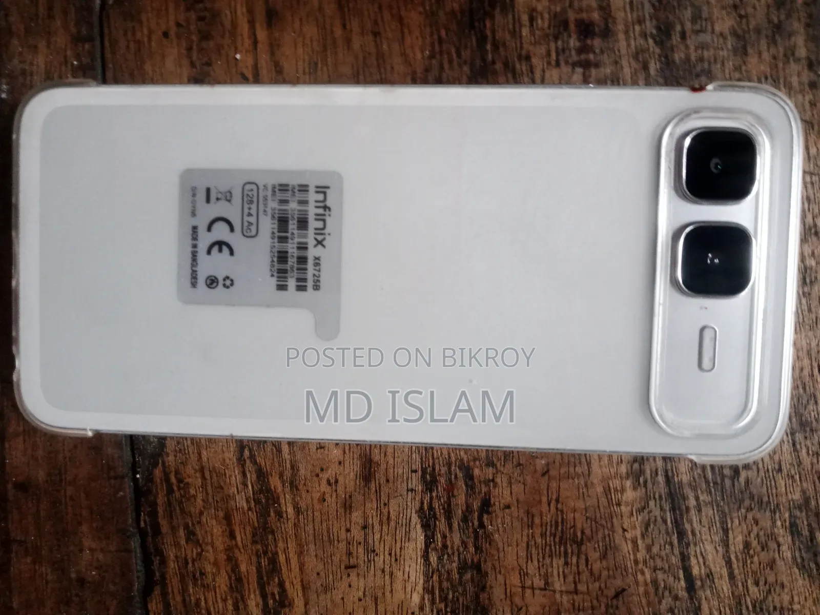 Infinix Smart 10 Plus 128 GB White