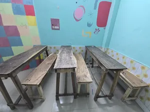 Bench and White Board