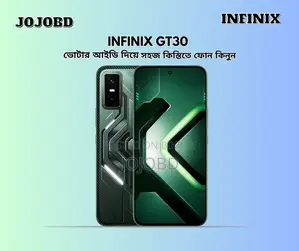 New Infinix GT 30 5G 256 GB Black