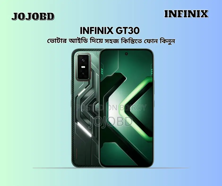 New Infinix GT 30 5G 256 GB Black