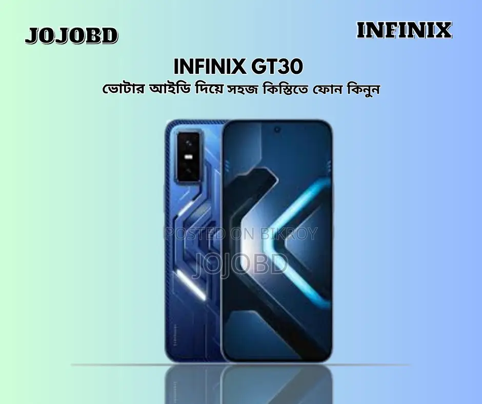 New Infinix GT 30 5G 256 GB Black