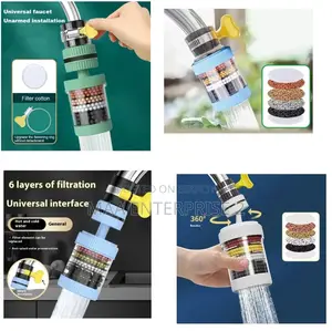 Water Filter Tap 6 Layers ( 360° রোটেটেবল )