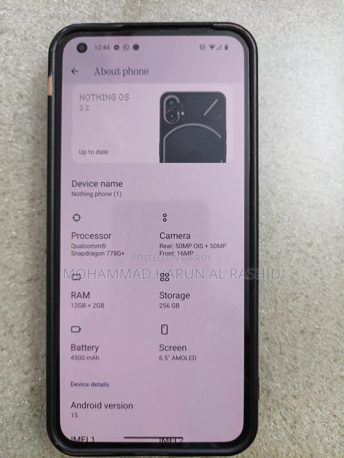 Nothing Phone 1 256 GB Black