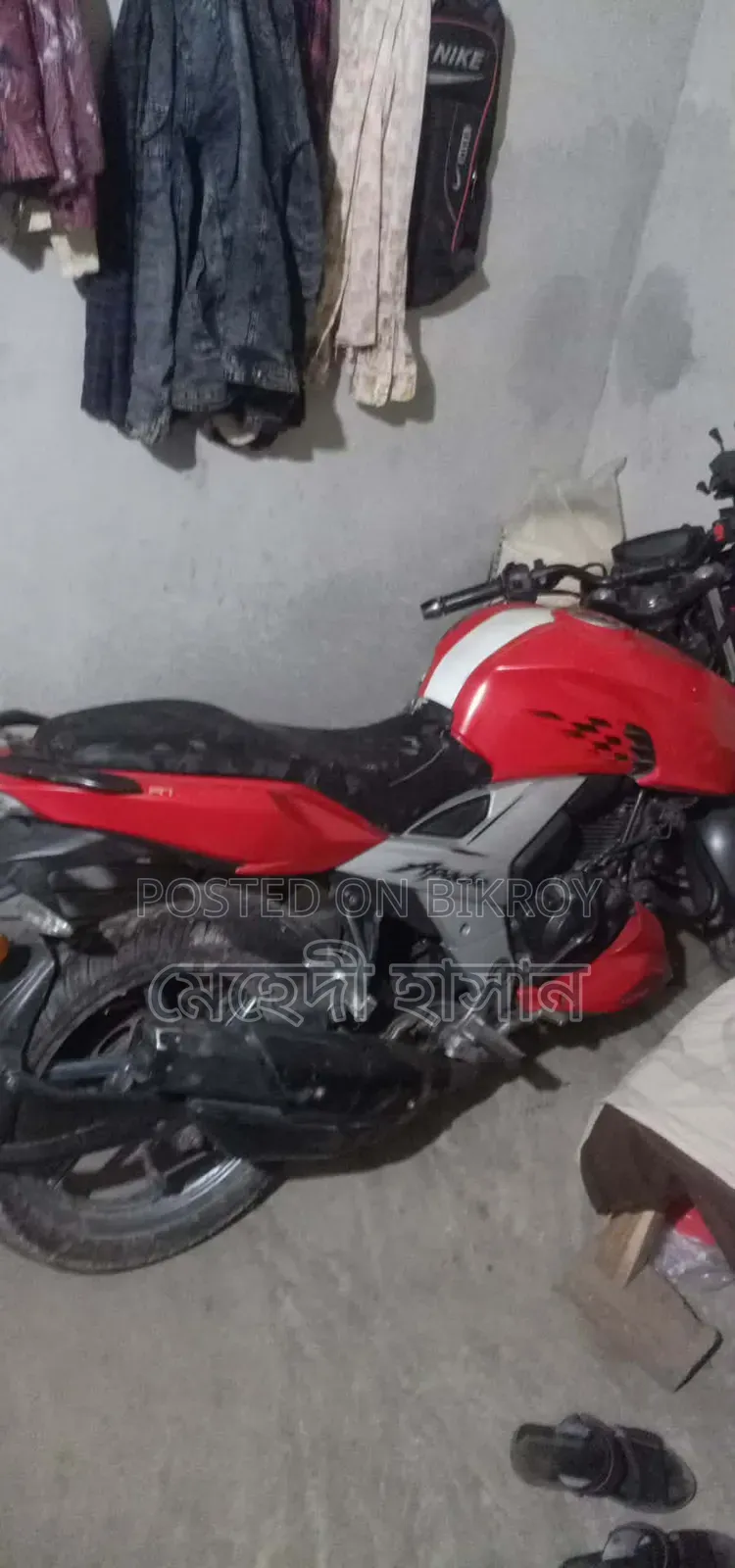 TVS Apache RTR 160 4V 2019 Red