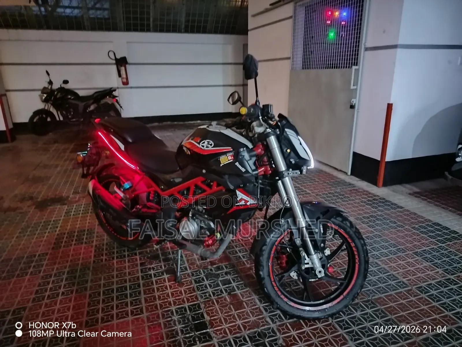 Benelli TNT 2018 Black