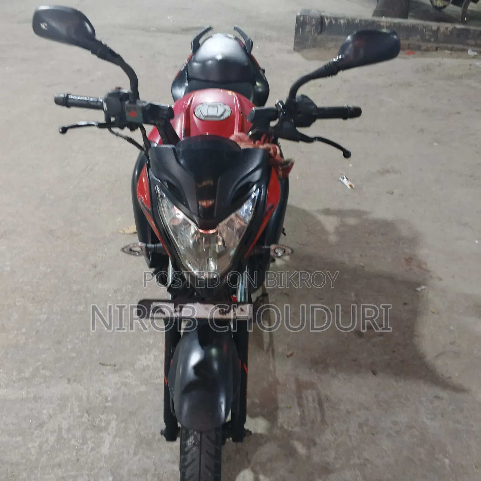 বাজাজ পালসার এনএস ১৬০ ২০১৮ রেড