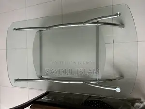 Double Layer Tea Table With Steel Leg