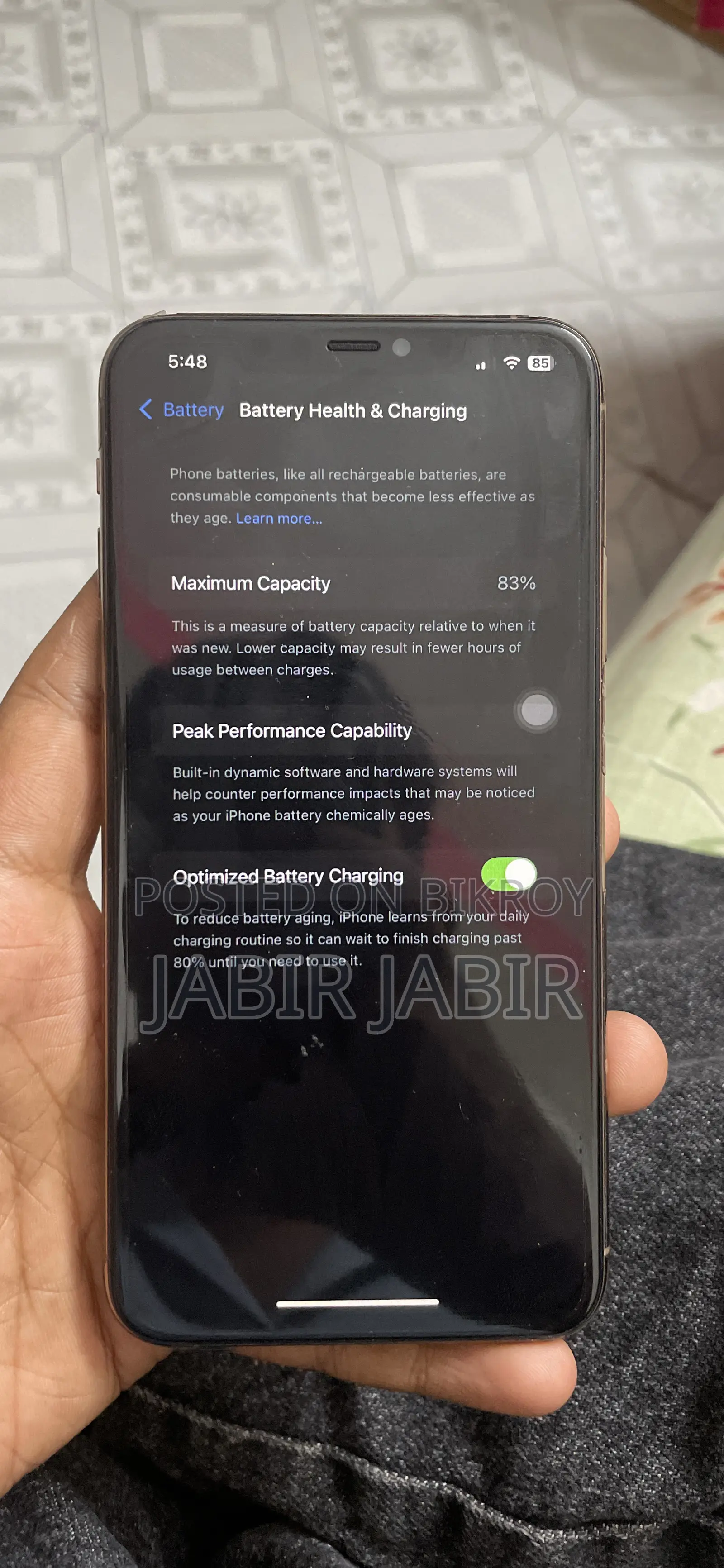 অ্যাপল আইফোন ১১ প্রো ম্যাক্স ৬৪ জিবি গোল্ড