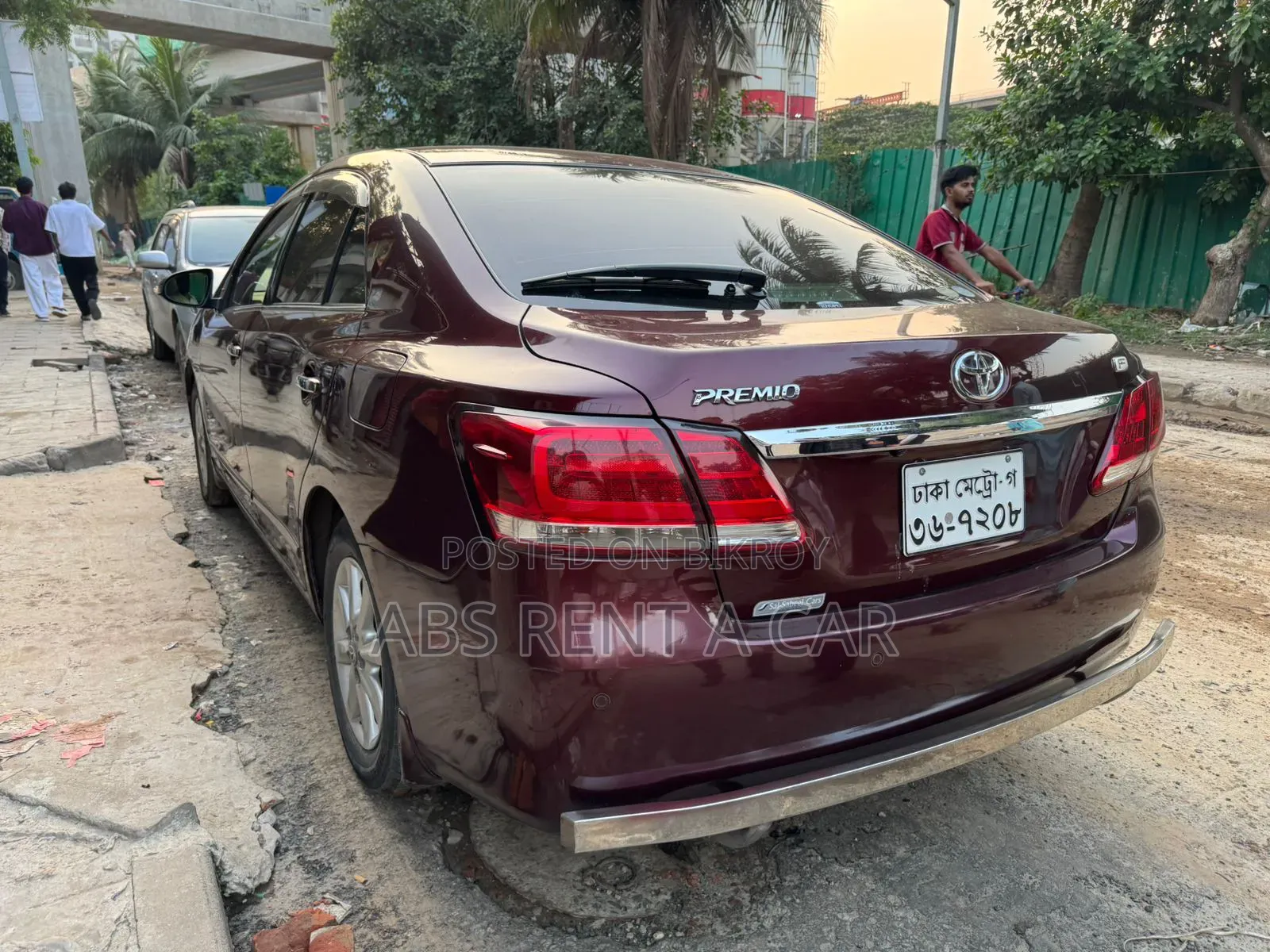 Toyota Premio 2019 Maroon