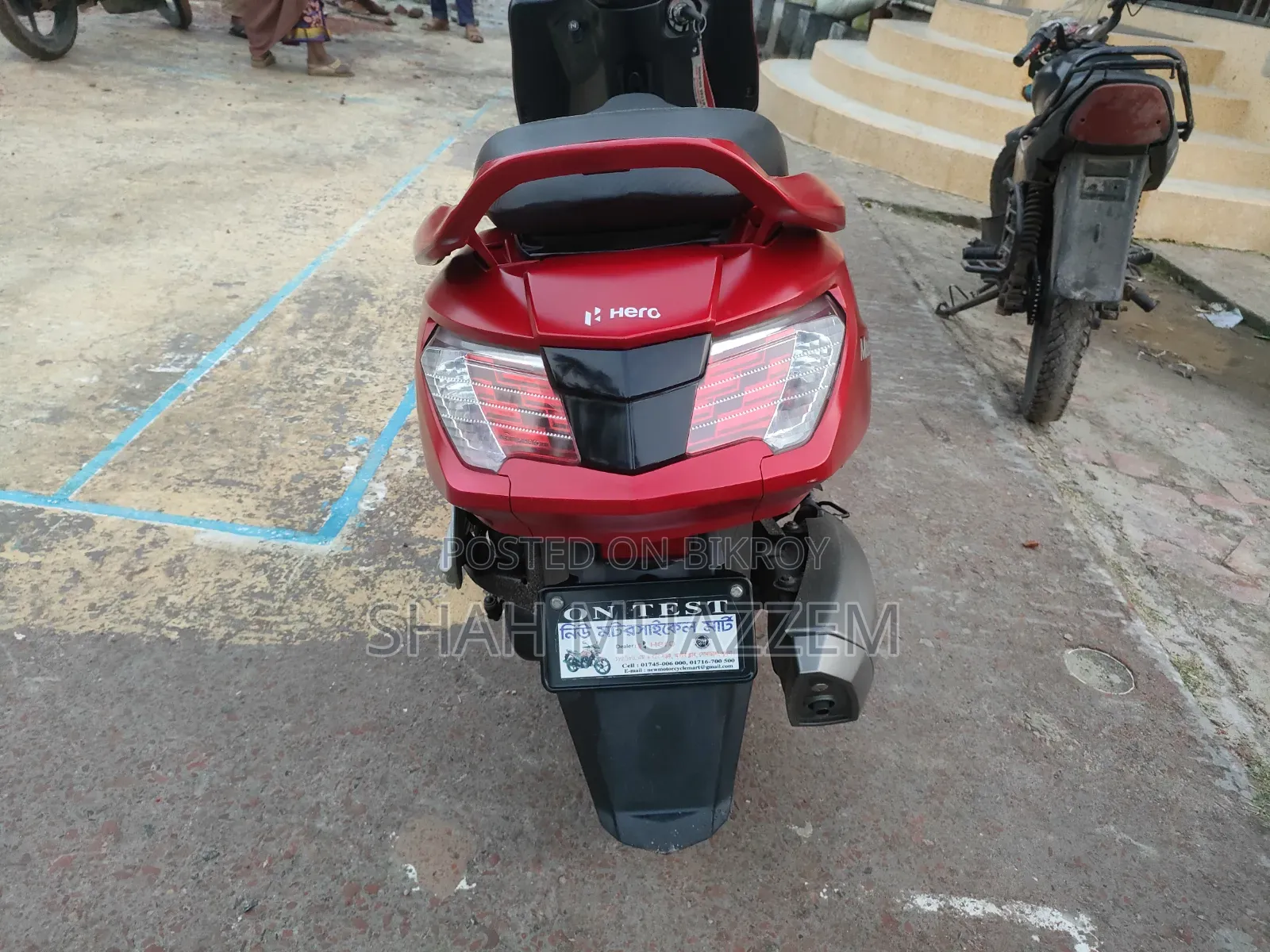 Hero Maestro Edge 110 2018 Red