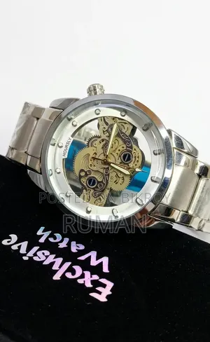 Free Delivery: Hoursly Skeleton Watch