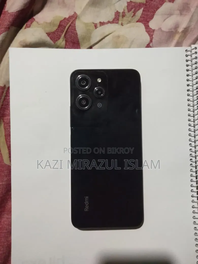শাওমি রেডমি ১২ ১২৮ জিবি ব্ল্যাক
