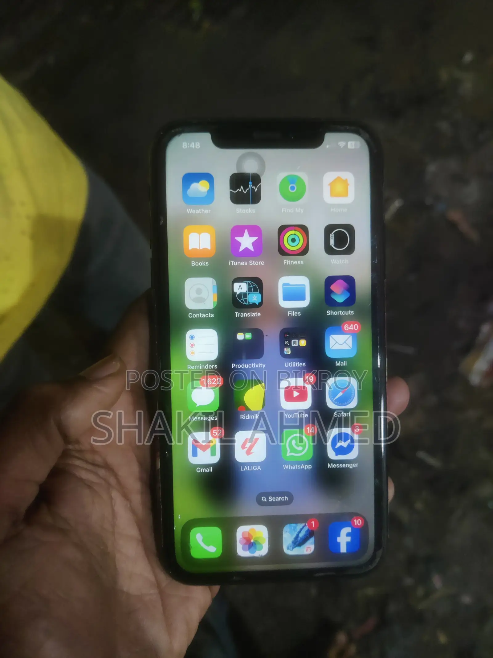 Apple iPhone X 64 GB Black