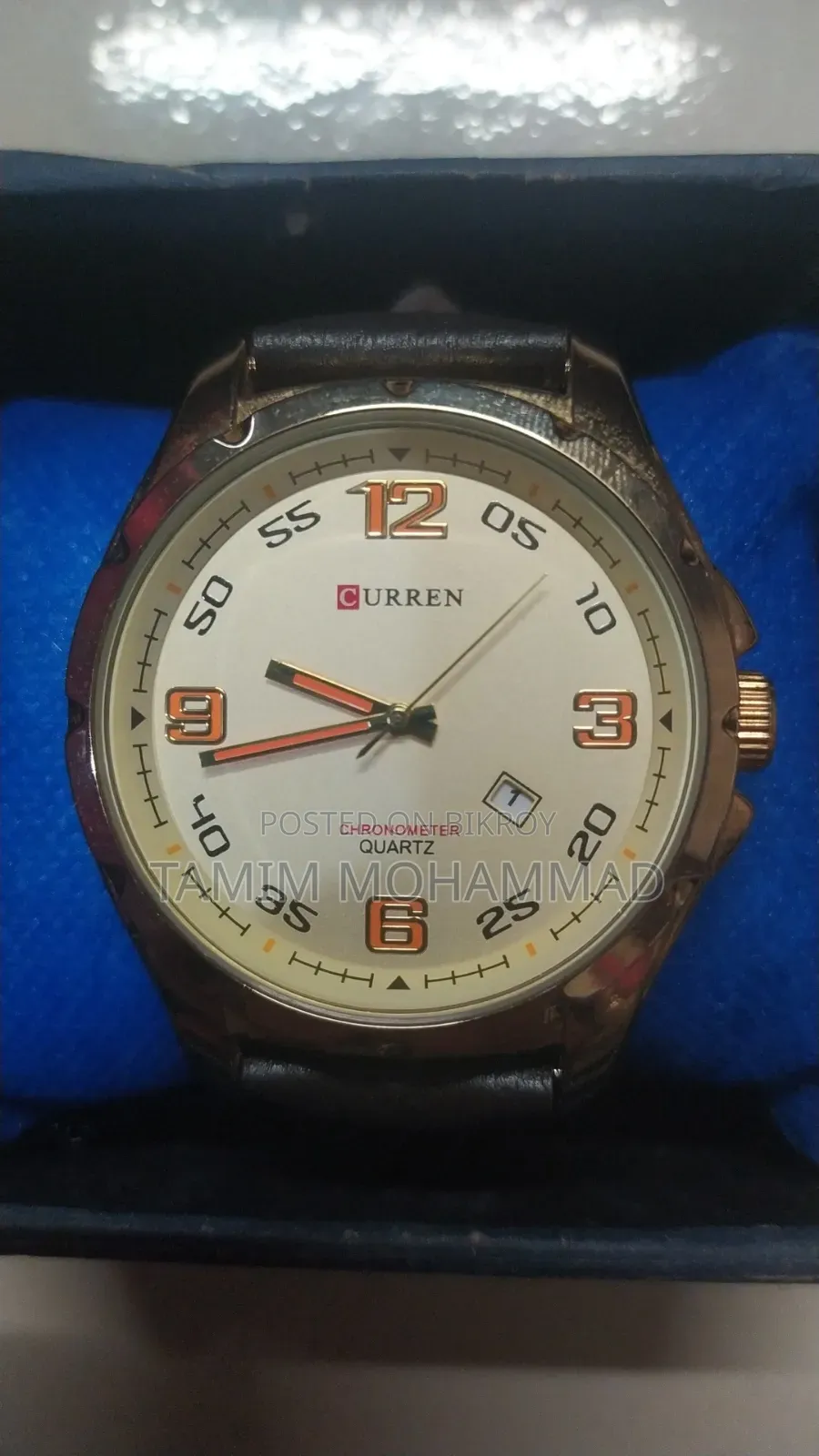 Watch Curren. Model: 8121. Full Fresh.