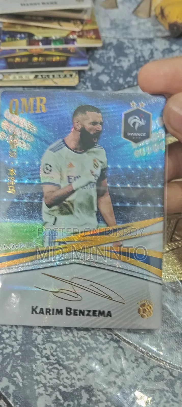 Football Official Signature Card