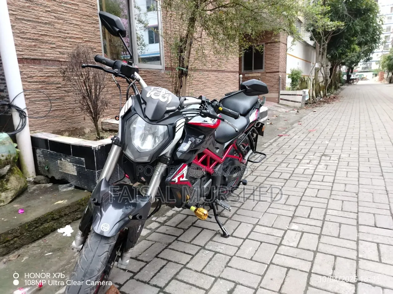 Benelli TNT 2018 Black