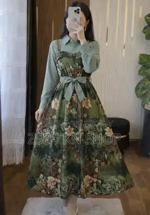 Printed Romper Gown