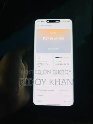 অপো এফ২৭ প্রো+ ১২৮ জিবি
