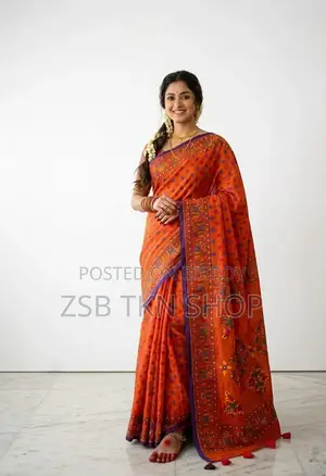 Tangail Batik Sharee