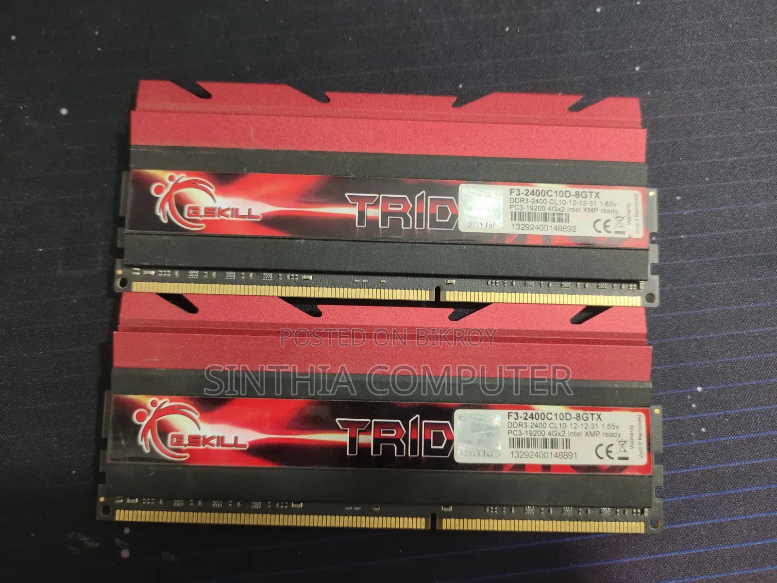 2400 MHz DDR3 Desktop RAM
