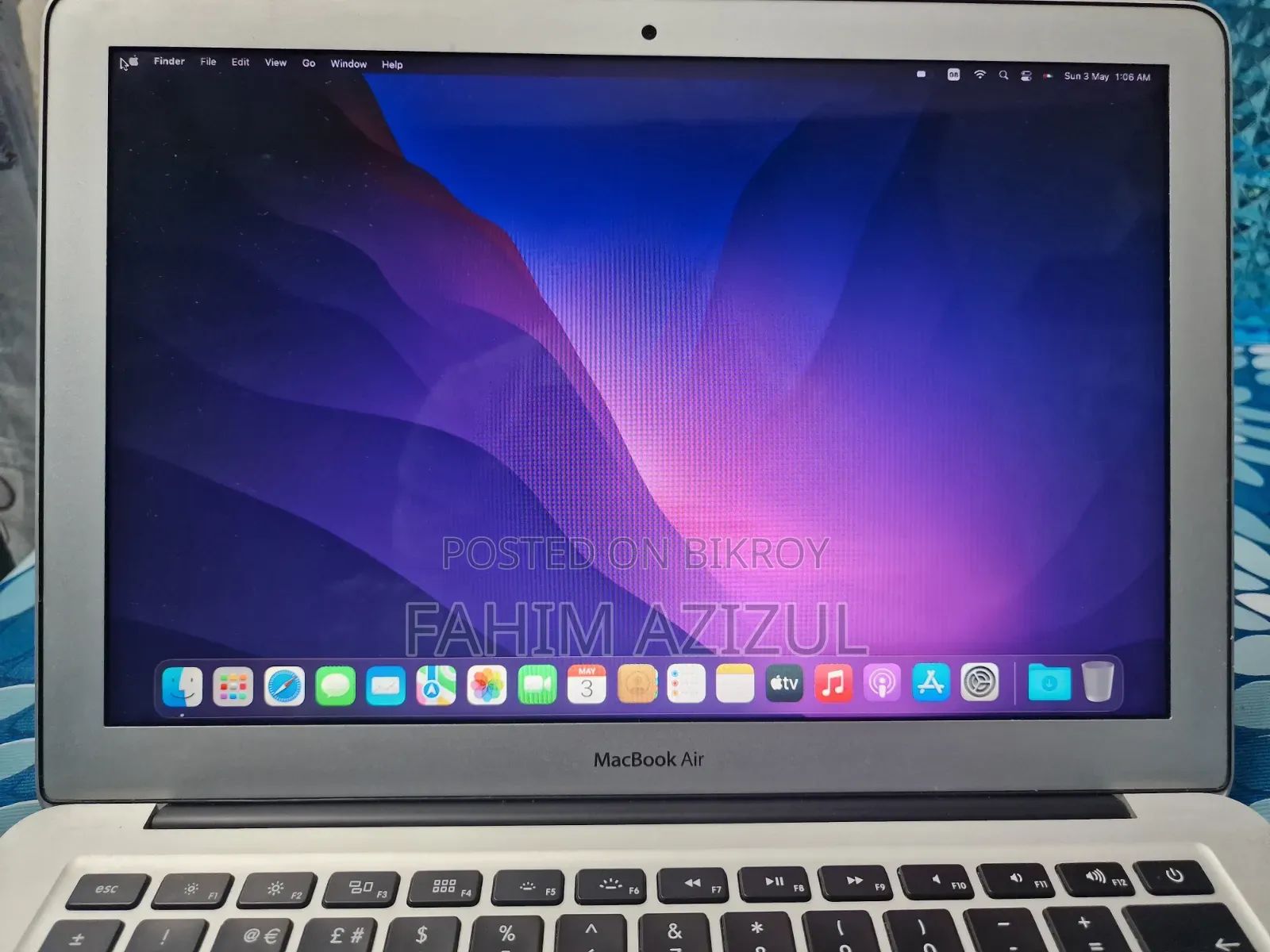 Laptop Apple MacBook Air 2017 8GB Intel Core i5 SSD 128GB