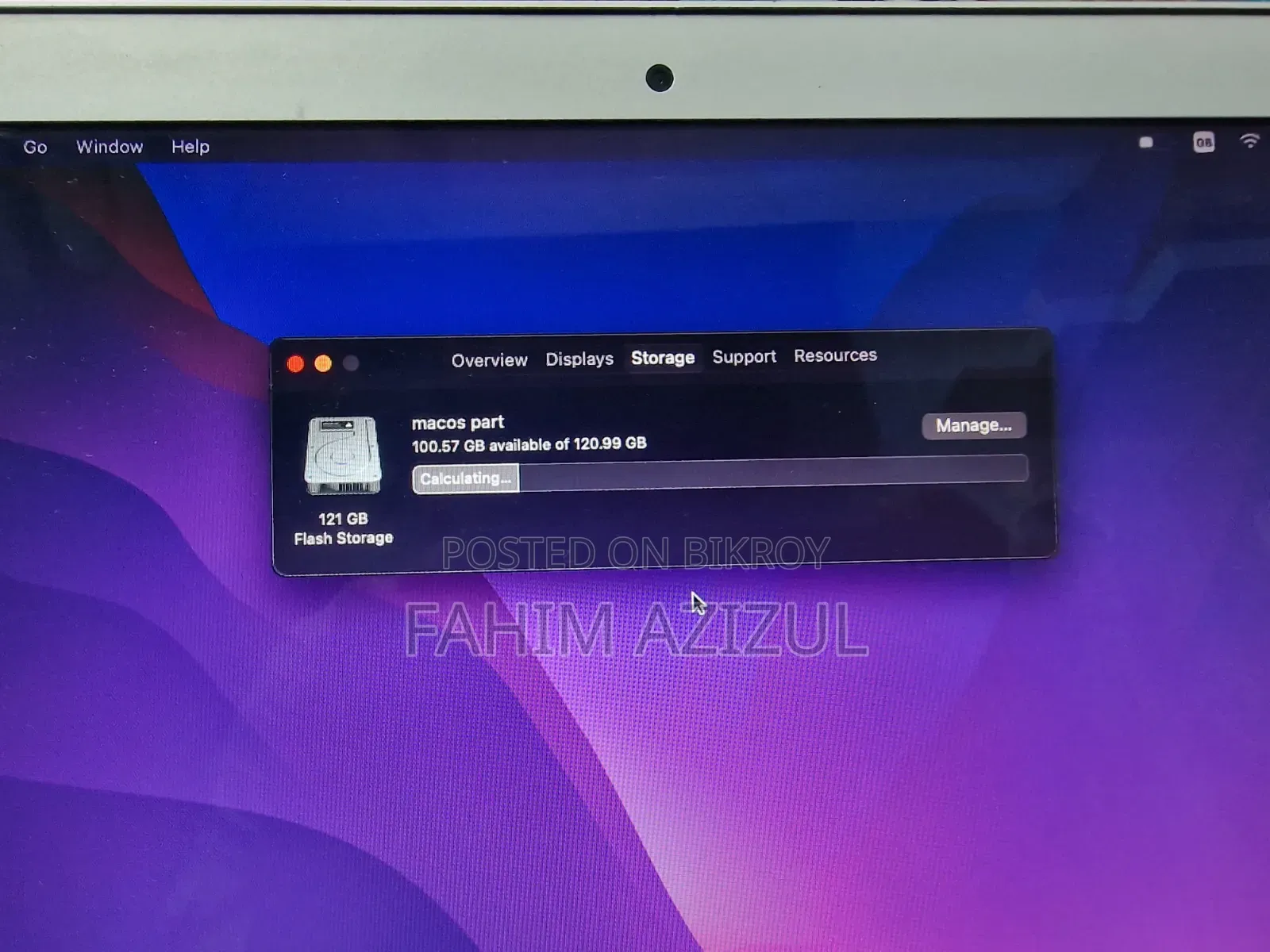 Laptop Apple MacBook Air 2017 8GB Intel Core i5 SSD 128GB