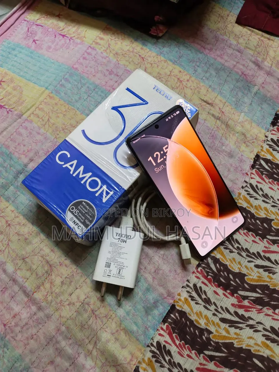 টেকনো ক্যামন ৩০ ২৫৬ জিবি ব্ল্যাক