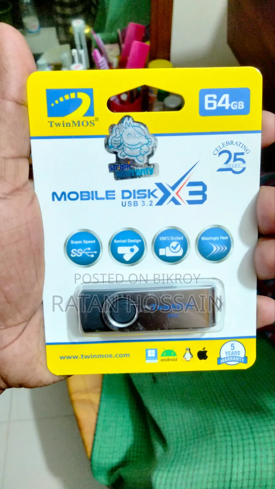 Twinmos 64GB Pendrive