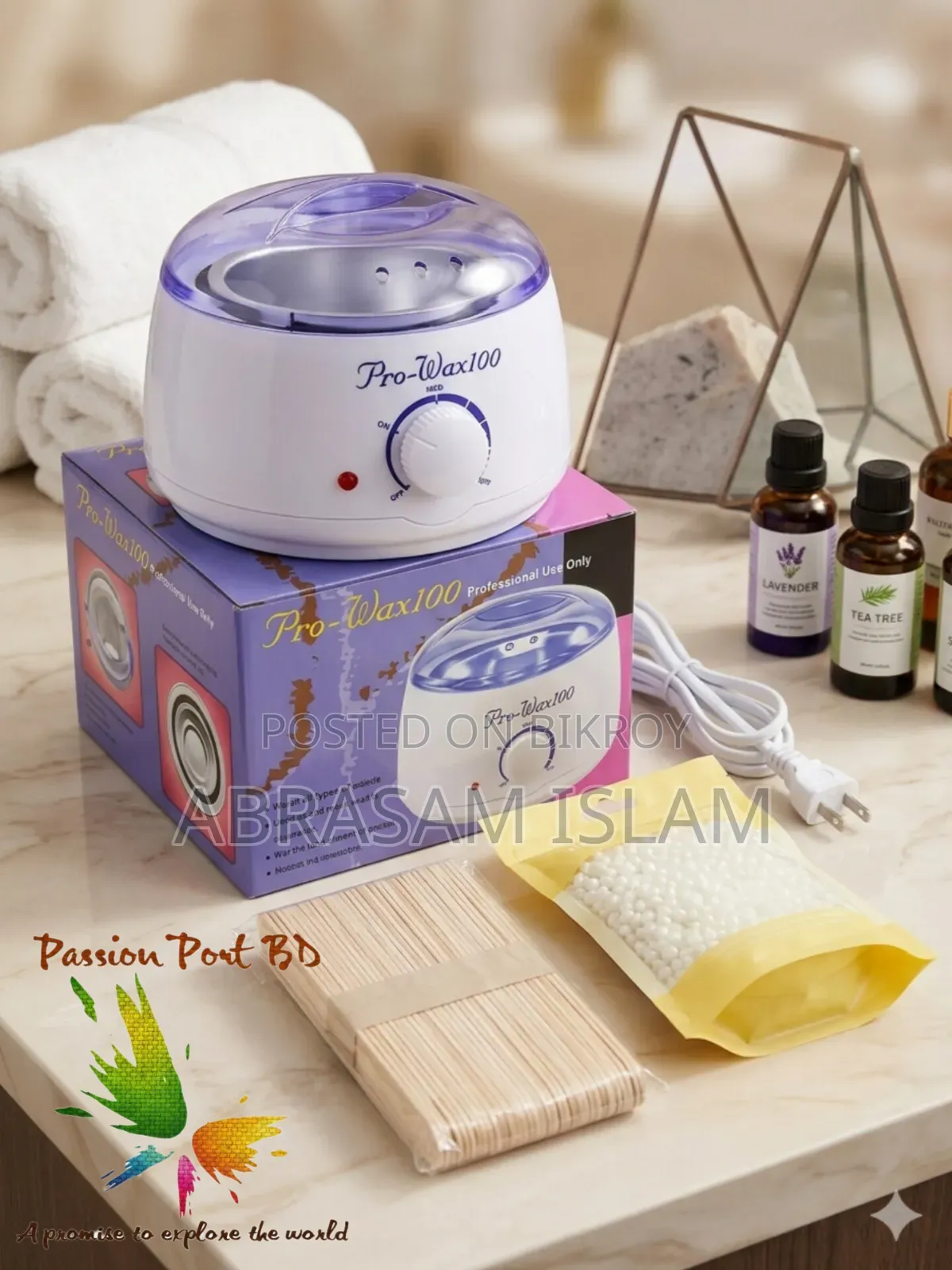 Wax Heater With Wax Beans