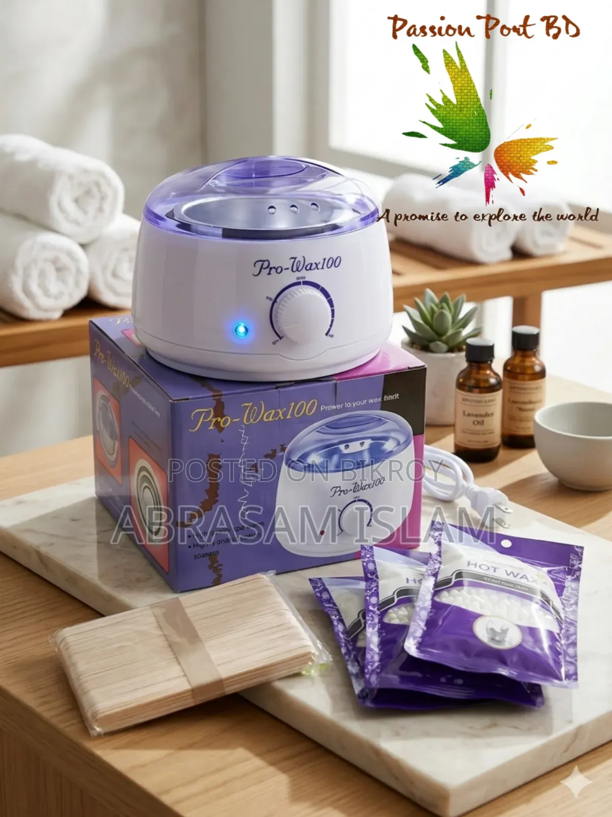 Wax Heater With Wax Beans