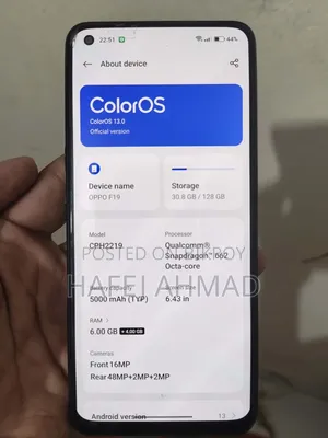 Oppo F1 16 GB Black