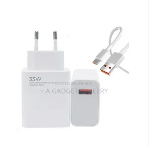Xiaomi 33w Power Adapter Suit With Type-C Cable (Mdy-11-Ez)