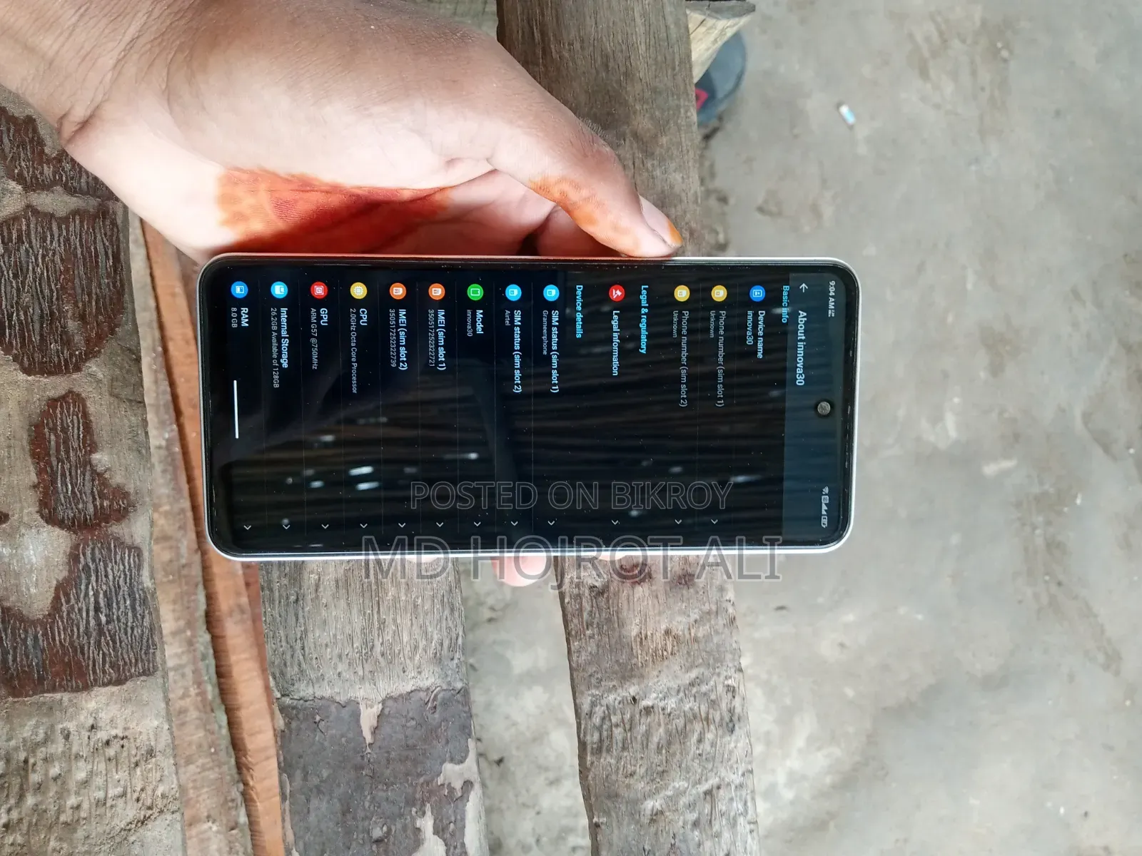 Symphony Innova 30 128 GB White