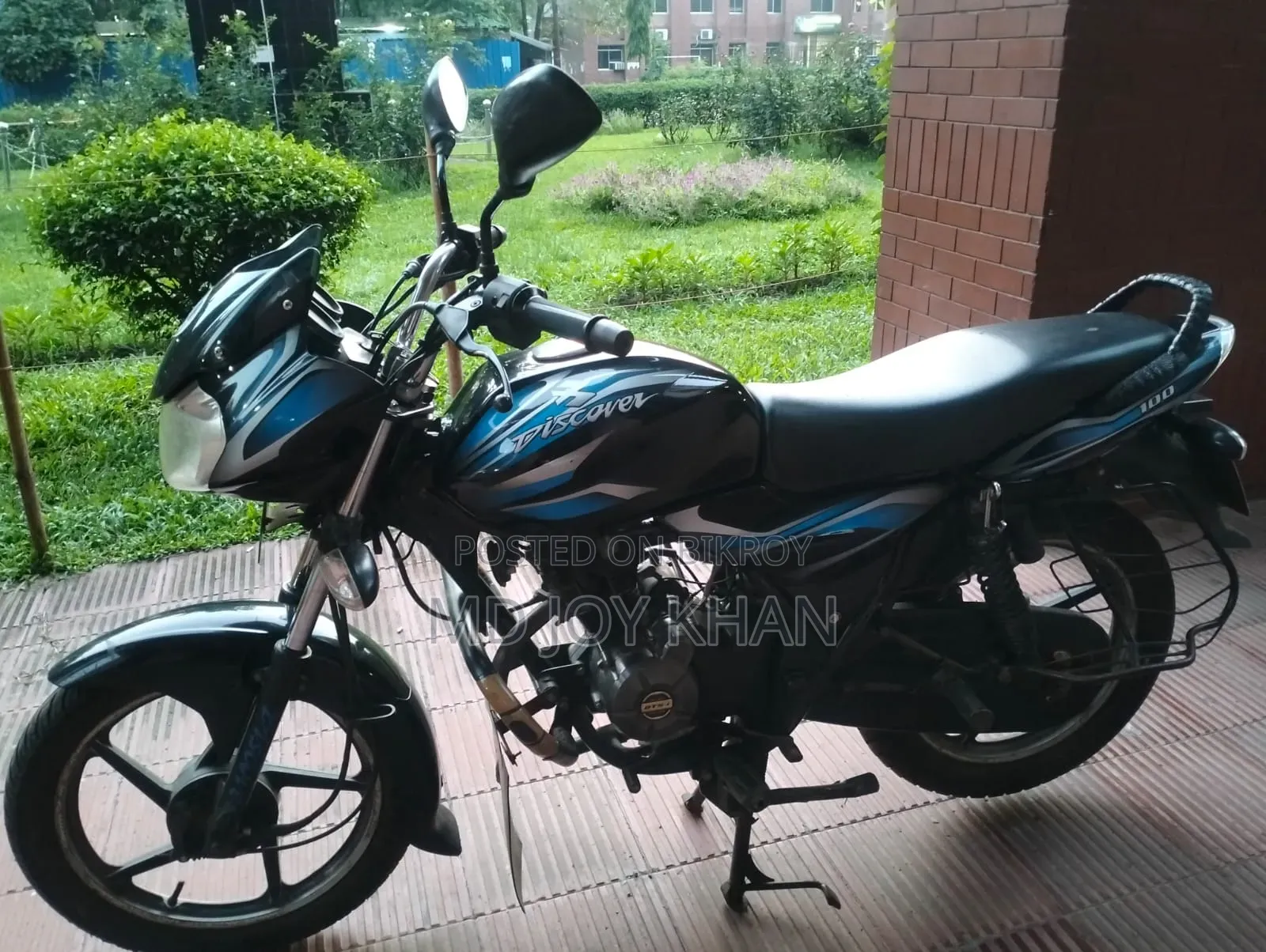 Bajaj Discover 100 2016 Black