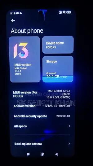 Xiaomi Poco X3 Pro 128 GB Blue