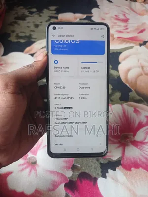 Oppo F19 Pro 128 GB Purple