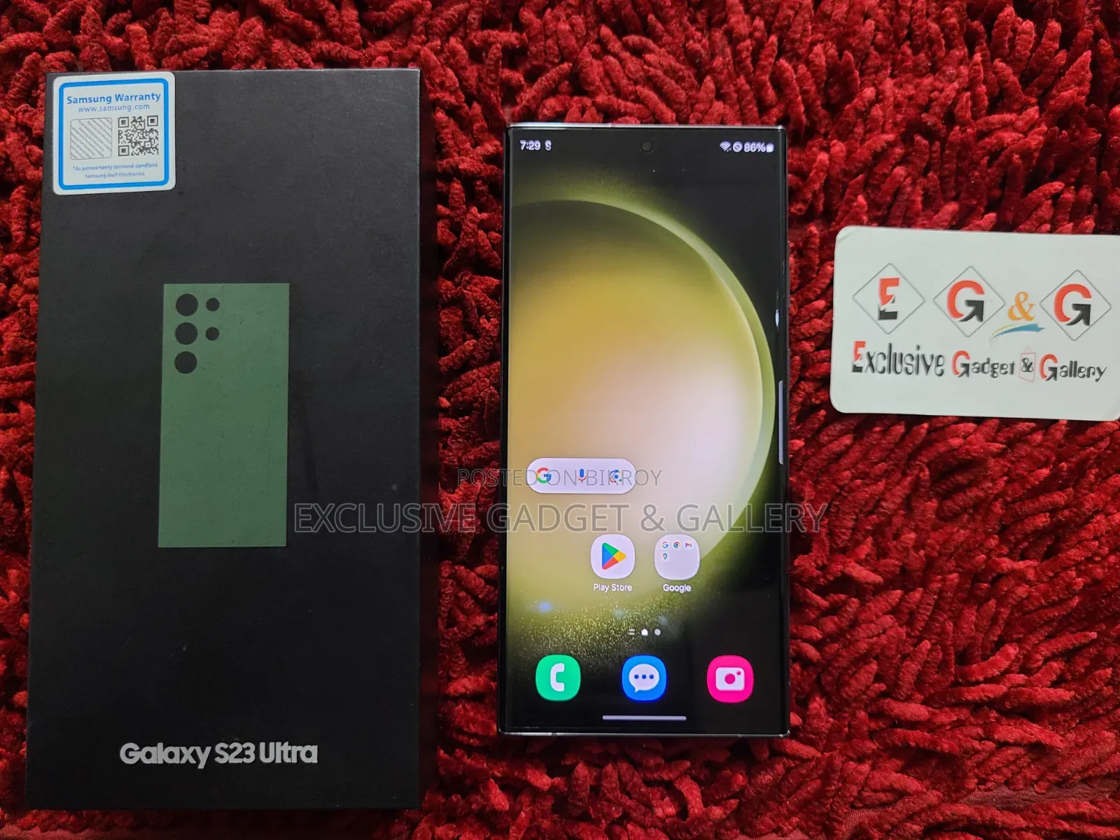 Samsung Galaxy S23 Ultra 256 GB Green