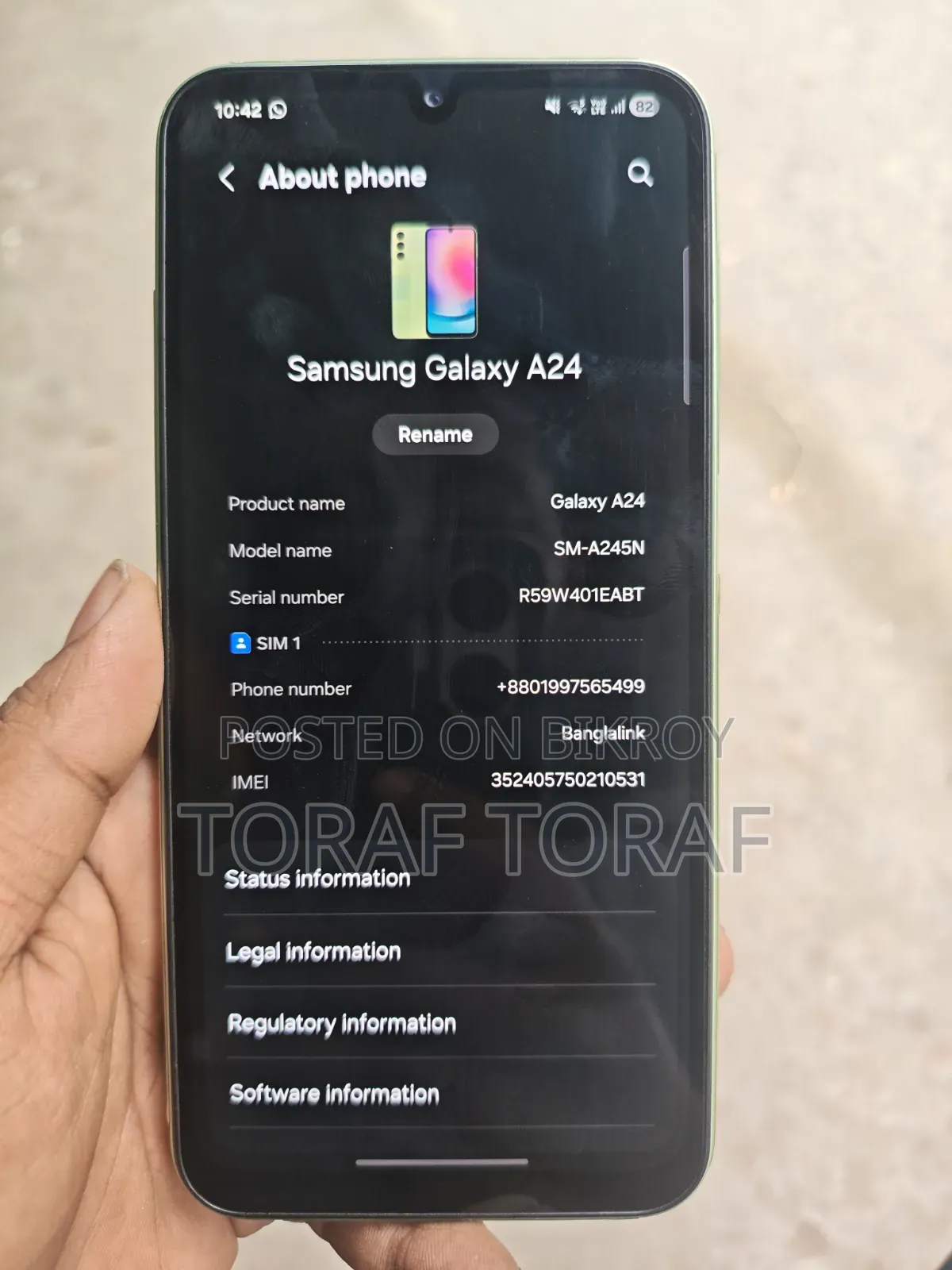 Samsung Galaxy A24 128 GB