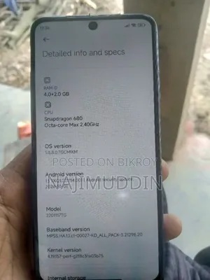 Xiaomi Redmi Note 11 128 GB Blue